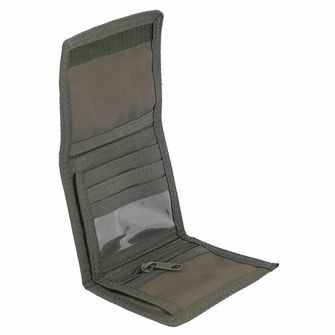 Mil-Tec olive wallet with Velcro