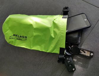 Basicnature 210t light waterproof backpack 2 l light green