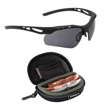 Swiss Eye® Attack Tactical Glasses, Black