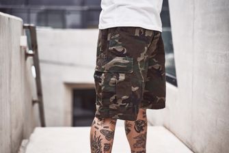 Brandit BDU ripstop shorts, black