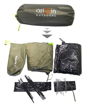 Origin Outdoors hyggelig tent for one person