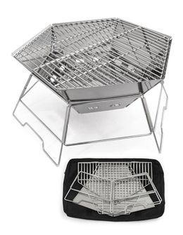 Origin Outdoors Hexagon grill and fireplace