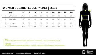 Brandit Women&#039;s Square Fleece Coat, Black