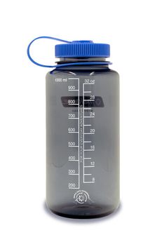 Nalgene wm sustain bottle for drinking 1 l gray
