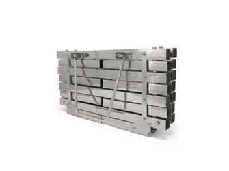 Origin outdoors folding stainless steel grill
