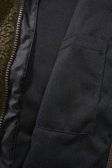 Brandit teddy fleece women&#039;s jacket, olive