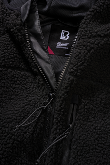 Brandit Teddy Flis Women&#039;s Jacket, Black