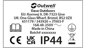 Outwell Conversion plug Opus 0.3 Mtr.