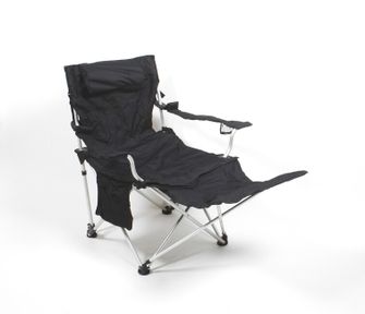 Basicnature luxury travel chair black