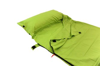 Origin Outdoors a sleeping bag insert made of microfiber rectangular green