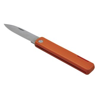 Baladeo ECO352 Papagayo Pocket knife, blade 7.5 cm, steel 420, TPE orange handle
