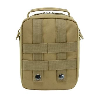 Dragowa Tactical waterproof medical shoulder bag 2L, black