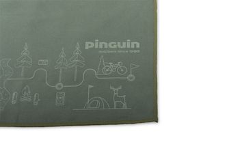 Pinguin Micro towel Map 60 x 120 cm, Petrol
