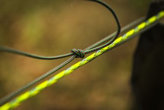 ATWOOD® Tactical 275 Cord (100ft) - Neon Yellow &amp; Black Stripes (TAC48PACK-VC)