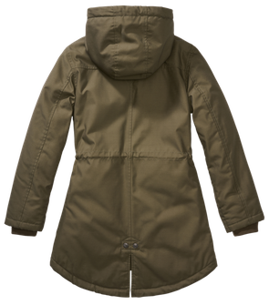 Brandit Marsh Lake Parka Women&#039;s Winter Jacket with Hood, Olive