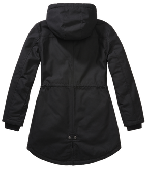 Brandit Marsh Lake Parka Women&#039;s Winter Jacket with Hood, Black