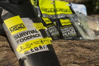 Adventure Menu Survival Food Pack Menu III, Wild chicken with rice and pork rib with potatoes, 810g