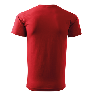 DRAGOWA short T -shirt Czech lion, red 160g/m2