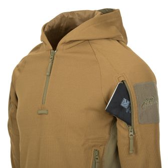 Helikon -Tex Range Hoodie - TopCool sweatshirt with hood, Coyote/Adaptive Green