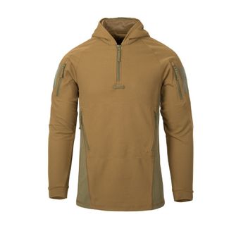 Helikon -Tex Range Hoodie - TopCool sweatshirt with hood, Coyote/Adaptive Green
