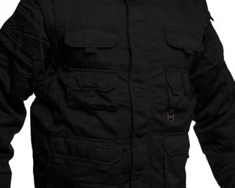 Loshan gold winter jacket black