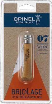 Opinel Opening knife N ° 07 Carbon Blister Pack, 17,5cm