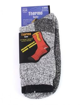 Polar two-layer thermo socks 1 pair gray