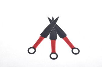 Throwing knives mini lief, 16cm, 3 pieces, black