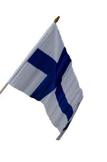 Flag Finland republic  43 cm x 30 cm small