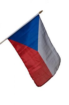 Flag Czech republic 43cm x 30cm small