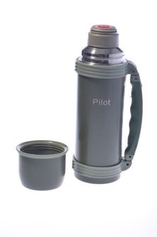 Pilot flask 800 ml olive-green