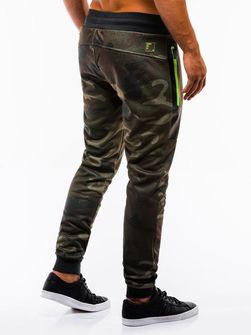 Ombre Men&#039;s camouflage tracksues P657, Green Camo