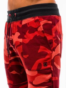 Ombre Men&#039;s camouflage tracksues P820, Red Camo