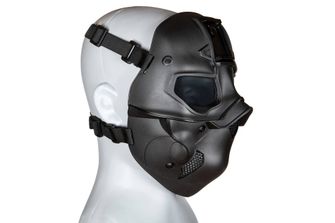 GFC airsoft protective mask Ghost, black