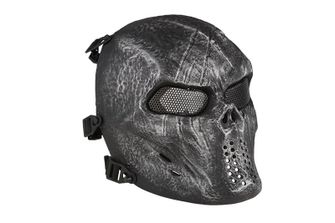 Gfc airsoft tactical mask Skull, silver
