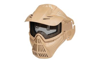 GFC Ultimate Tactical Guardian V1 Airsoft Mask, Tan