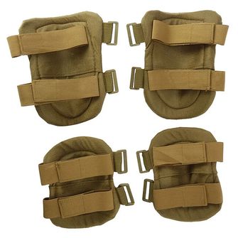 Dragowa Tactical tactical knee and elbow pads, black