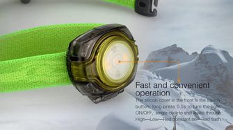 Fenix ​​mini headlamp HL05, 8 lumen, green