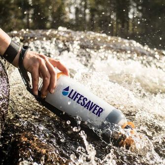 Lifesaver filter bottle for water, 750ml