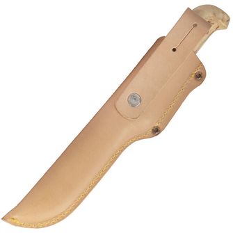 Marttiini Golden Lynx knife with leather case