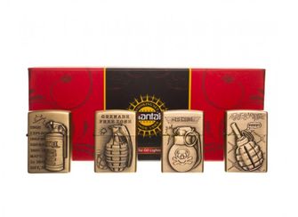 Lambert pack of four lighters pattern grenades