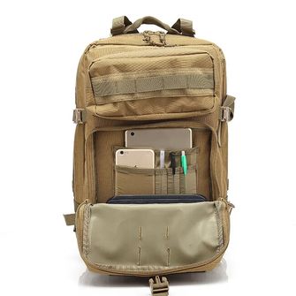 Dragowa Tactical waterproof tactical backpack 45L, black