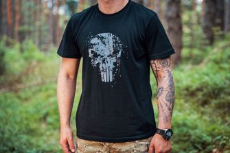 DRAGOWA Short T -Shirt Frank The Punisher, Red 160g/m2