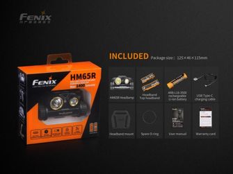 Fenix ​​HM65R charging headlamp
