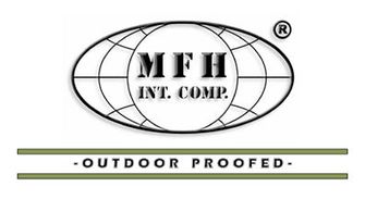 MFH BW waterproof backpack woodland pattern 65L