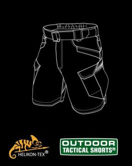 Helikon Outdoor Tactical Rip-Stop 8,5&quot; short pants polycotton Shadow Grey