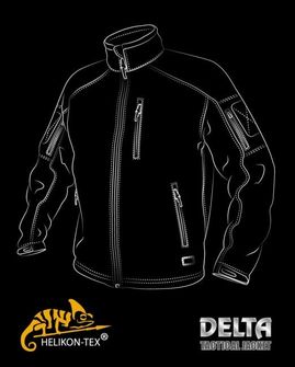 Helicon jacket delta tactical black
