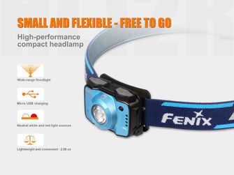 Fenix ​​HL12R - blue charging headlamp