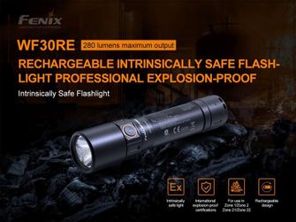 Fenix ​​tactical luminaire WF30RE