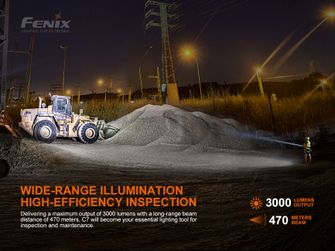Rechargeable Fenix ​​C7 luminaire